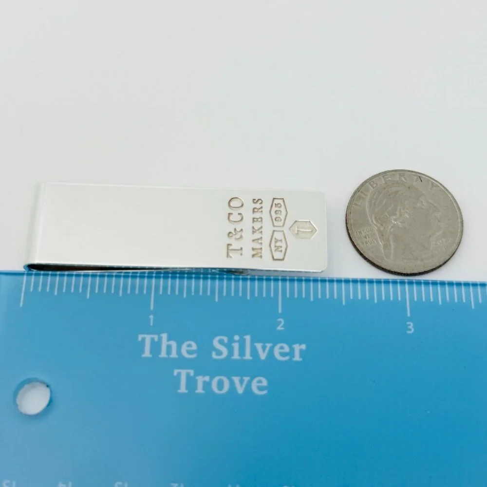 Tiffany & Co 1837 Makers Money Clip in Sterling Silver